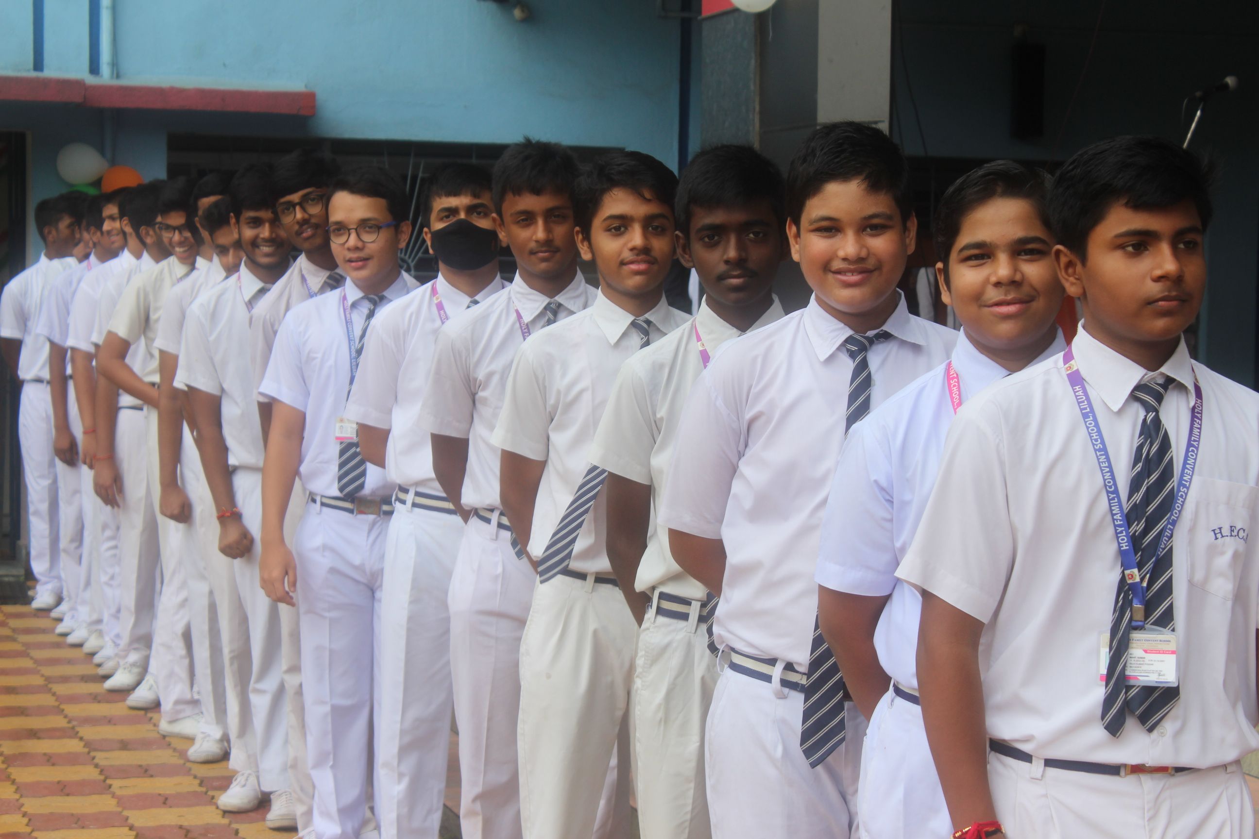 Holy Family Convent School Liluah school building and infrastructure